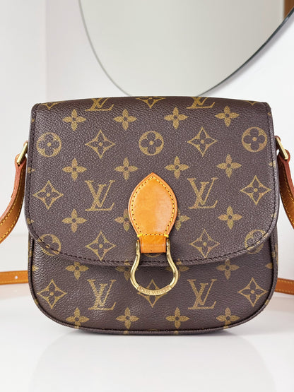 Louis Vuitton Vintage Saint Cloud MM Crossbody Bag