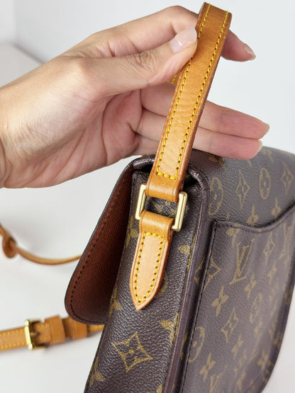 Louis Vuitton Vintage Saint Cloud MM Crossbody Bag