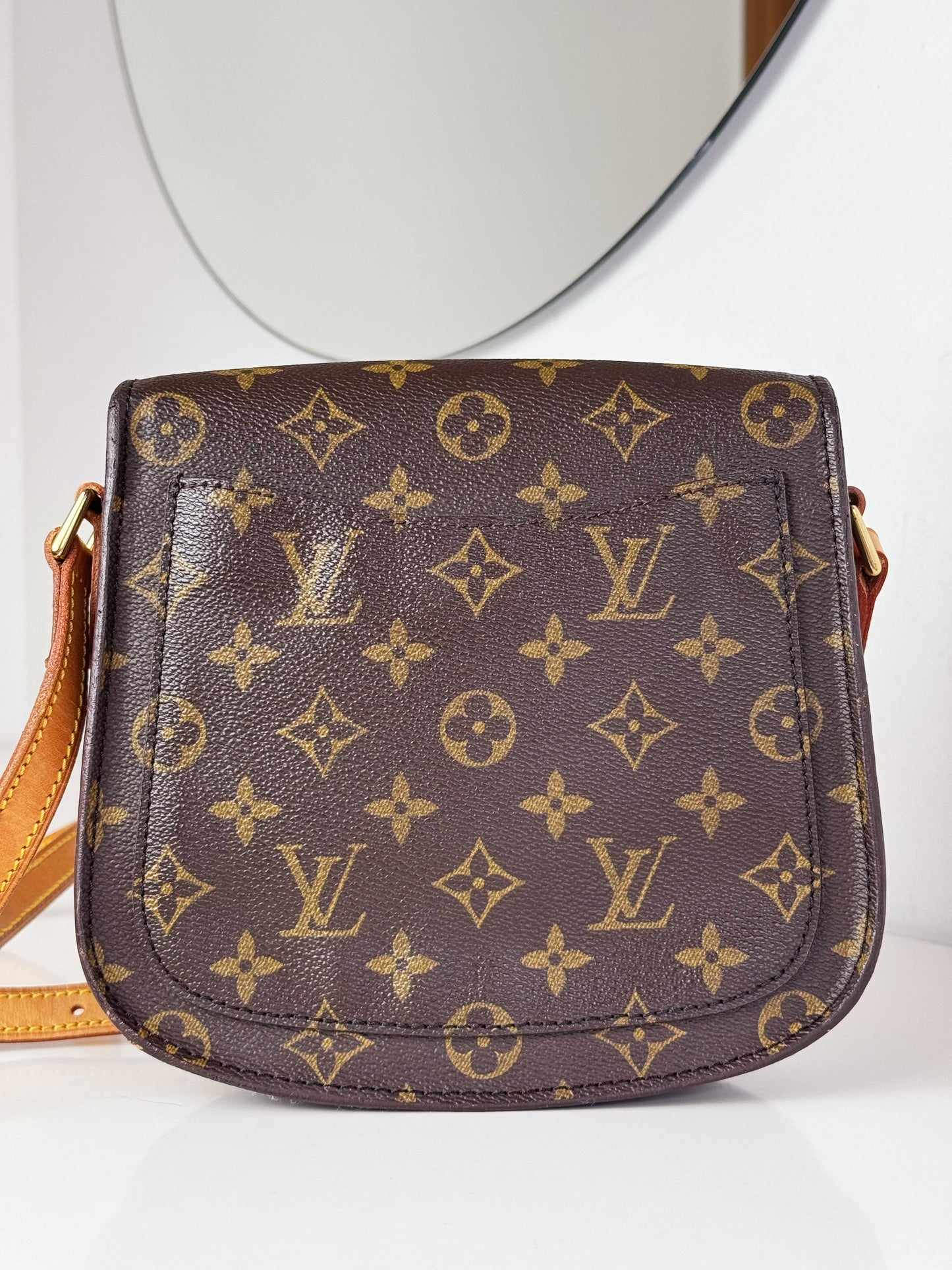Louis Vuitton Vintage Saint Cloud MM Crossbody Bag