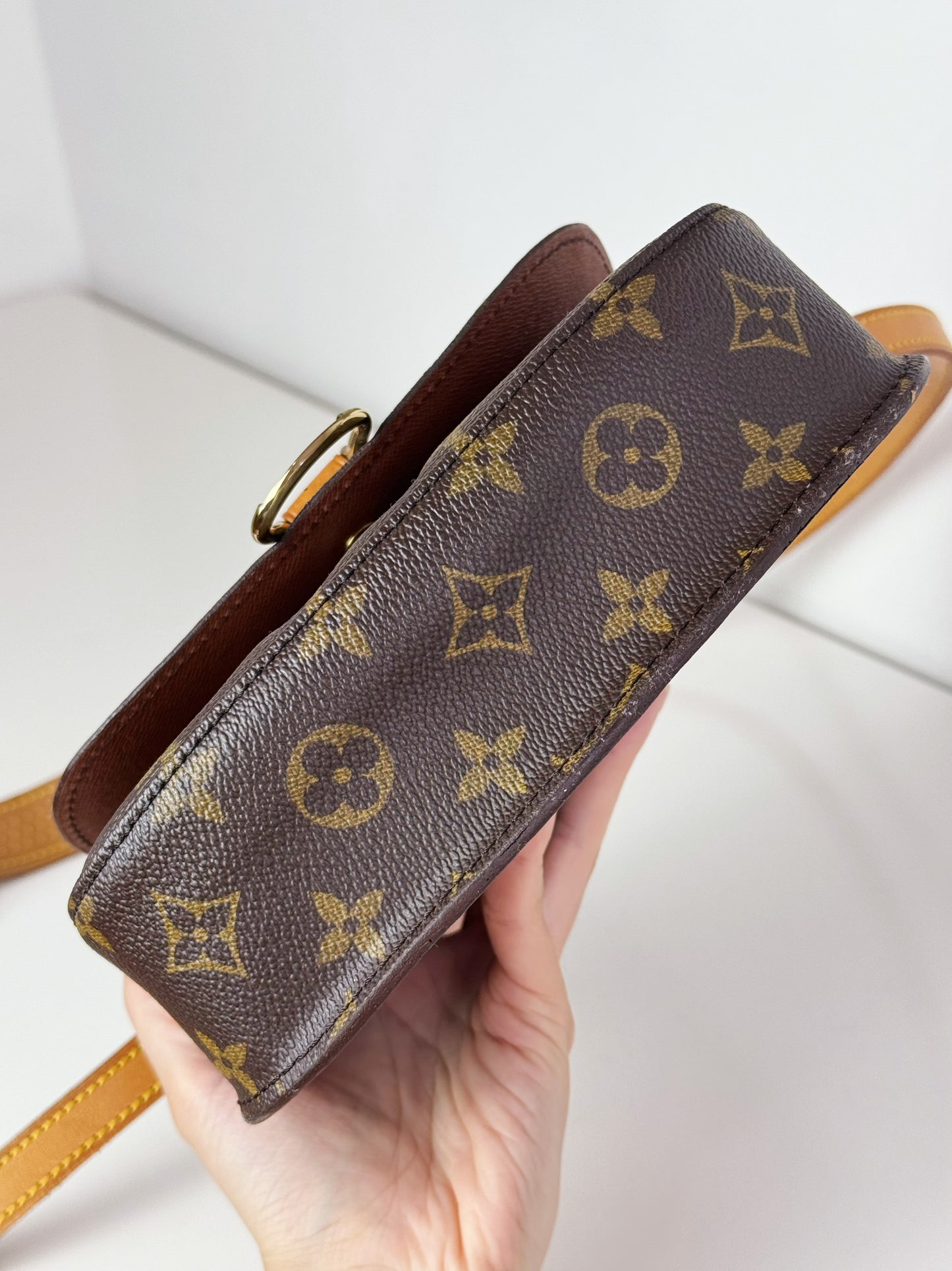 Louis Vuitton Vintage Saint Cloud MM Crossbody Bag