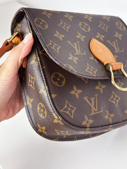 Louis Vuitton Vintage Saint Cloud MM Crossbody Bag