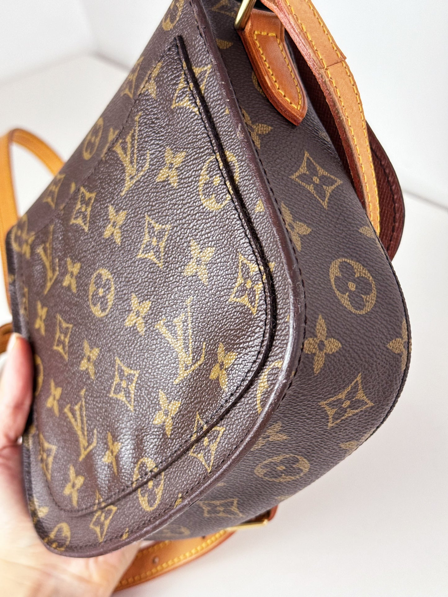 Louis Vuitton Vintage Saint Cloud MM Crossbody Bag