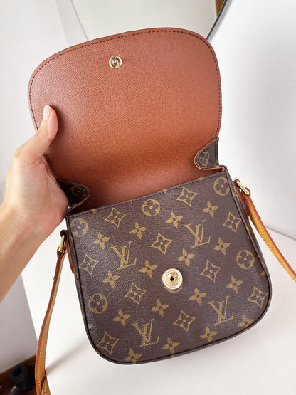 Louis Vuitton Vintage Saint Cloud MM Crossbody Bag