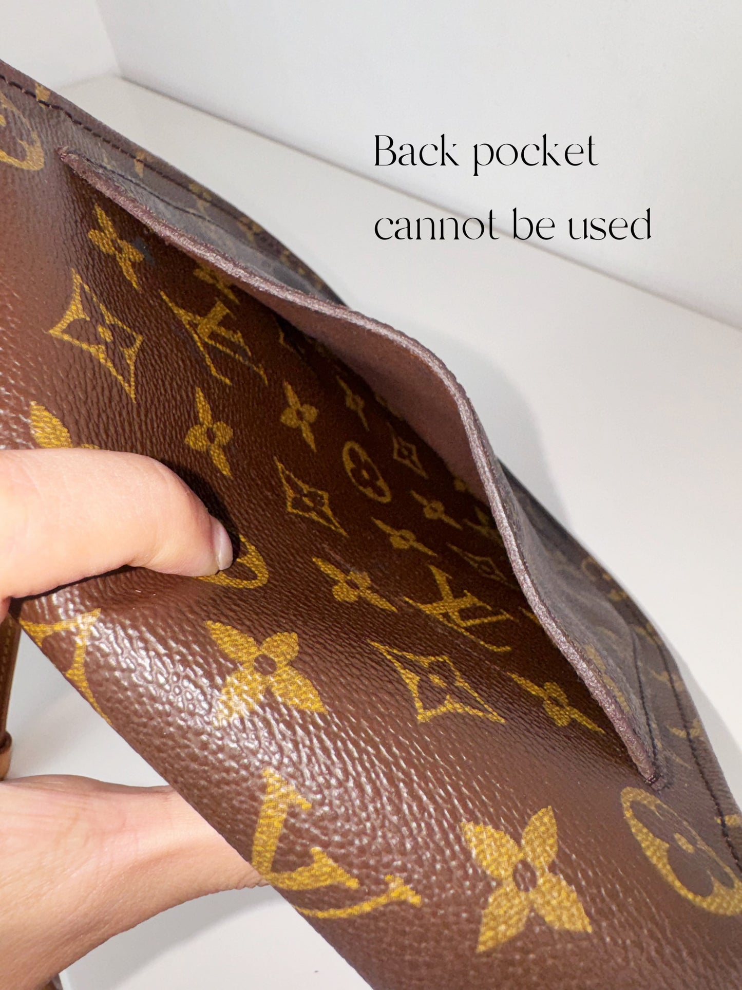 Louis Vuitton Vintage Saint Cloud MM Crossbody Bag