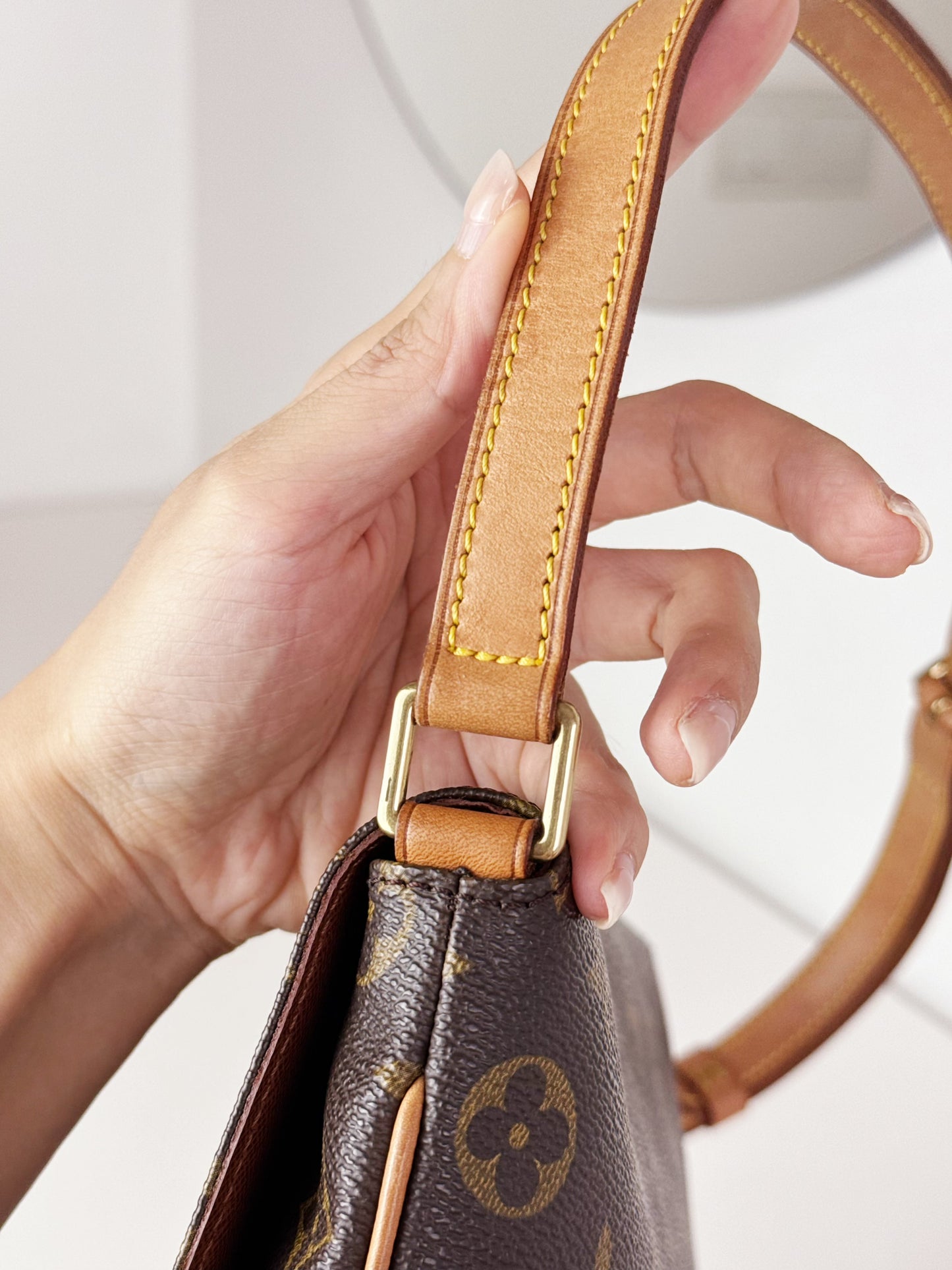 Louis Vuitton Vintage Musette Tango Shoulder Crossbody Bag