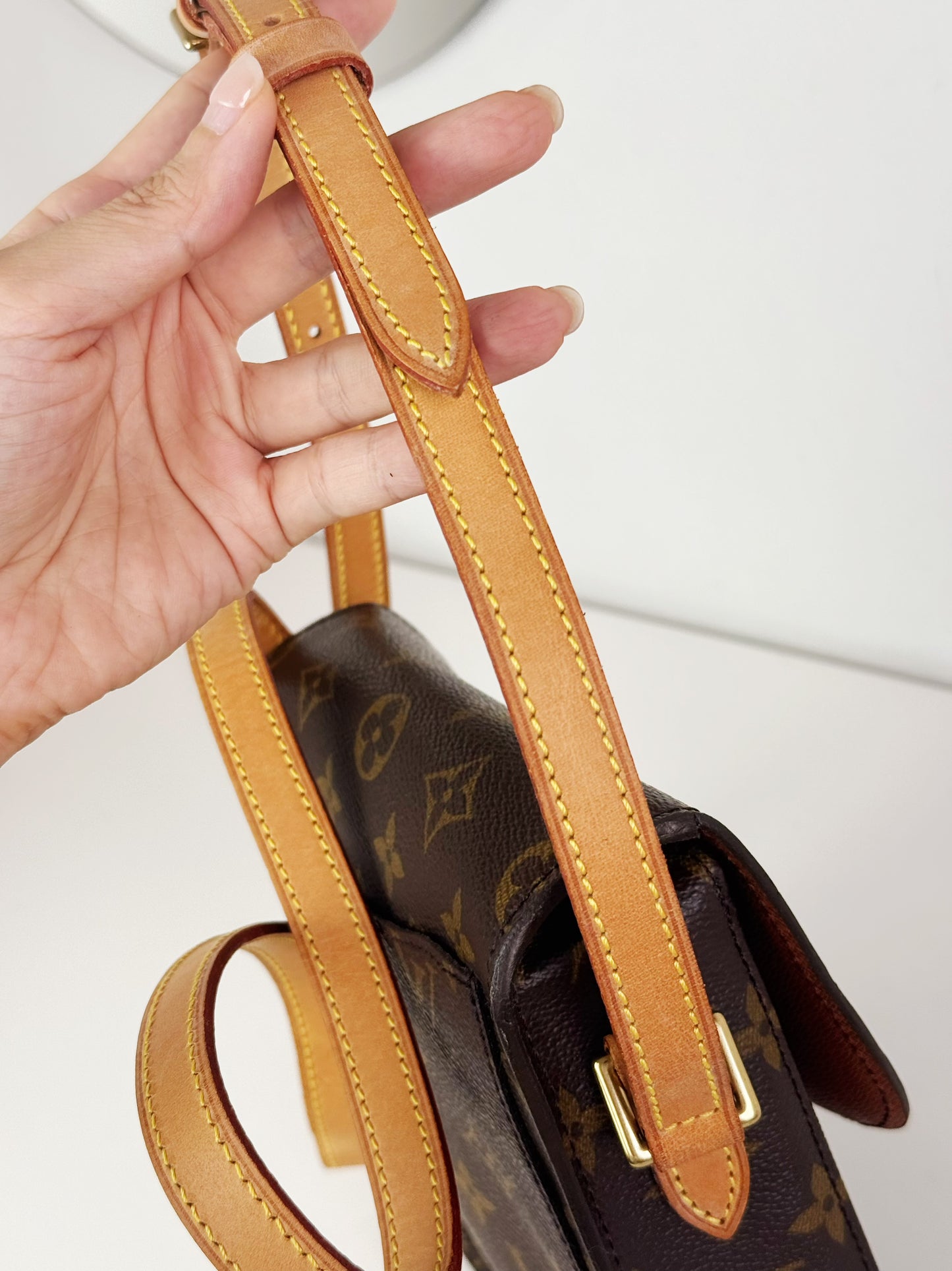 Louis Vuitton Vintage Saint Cloud PM Crossbody Bag