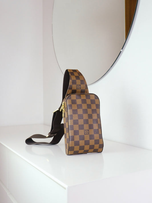 Louis Vuitton Vintage Damier Geronimos Crossbody Bag