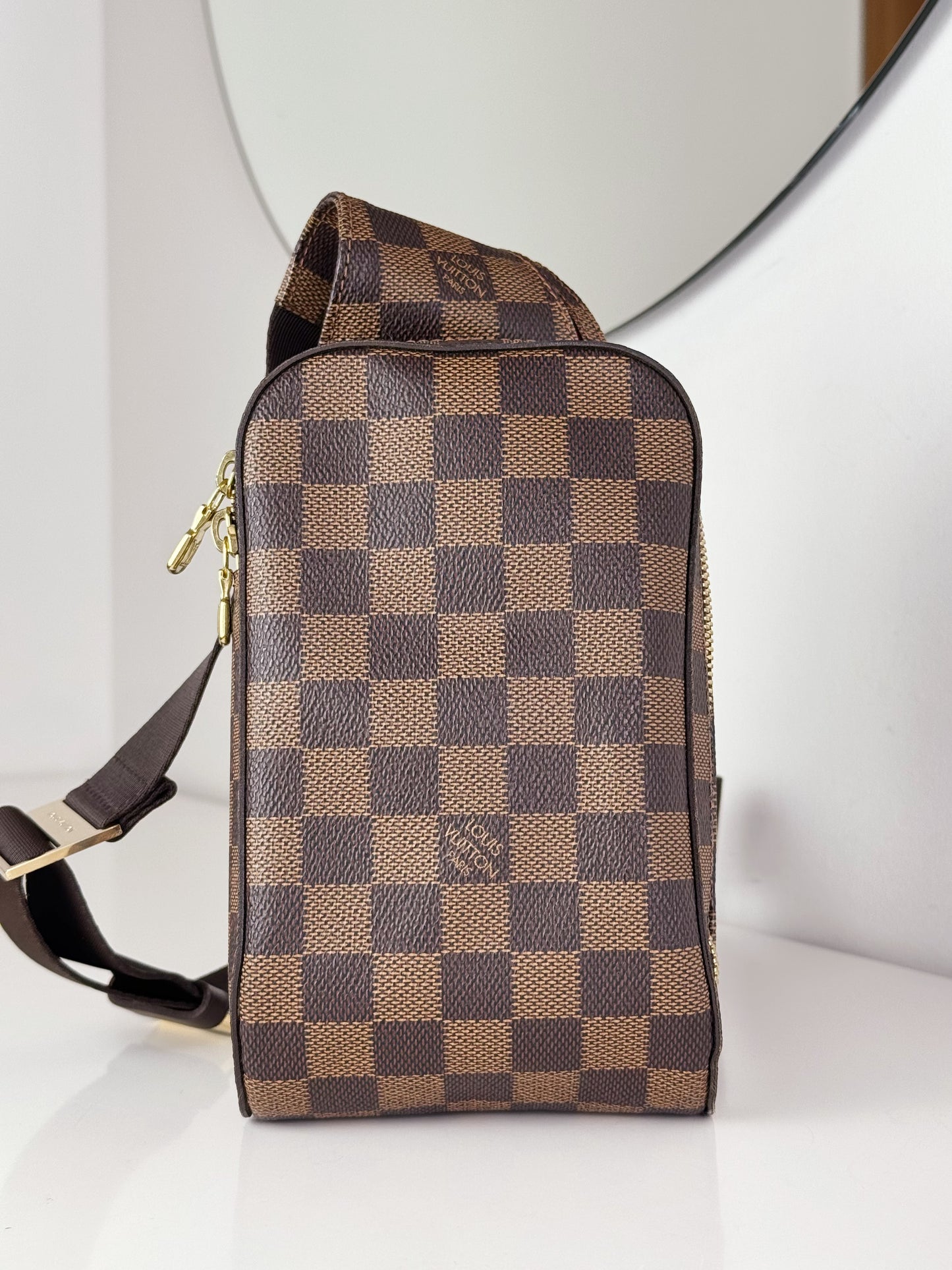 Louis Vuitton Vintage Damier Geronimos Crossbody Bag