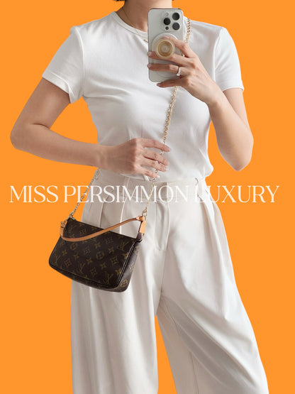 Louis Vuitton Vintage Pochette Accessoires Shoulder Crossbody Bag