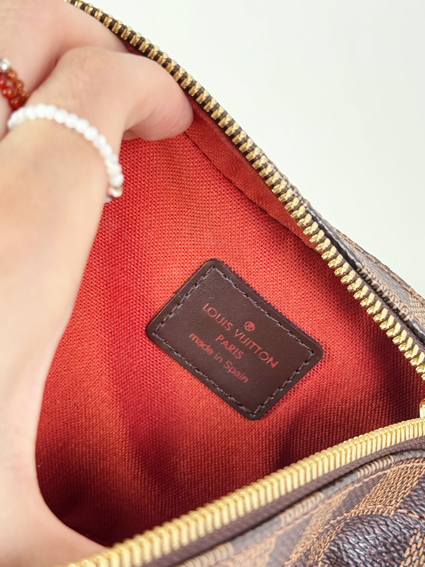 Louis Vuitton Vintage Damier Geronimos Crossbody Bag