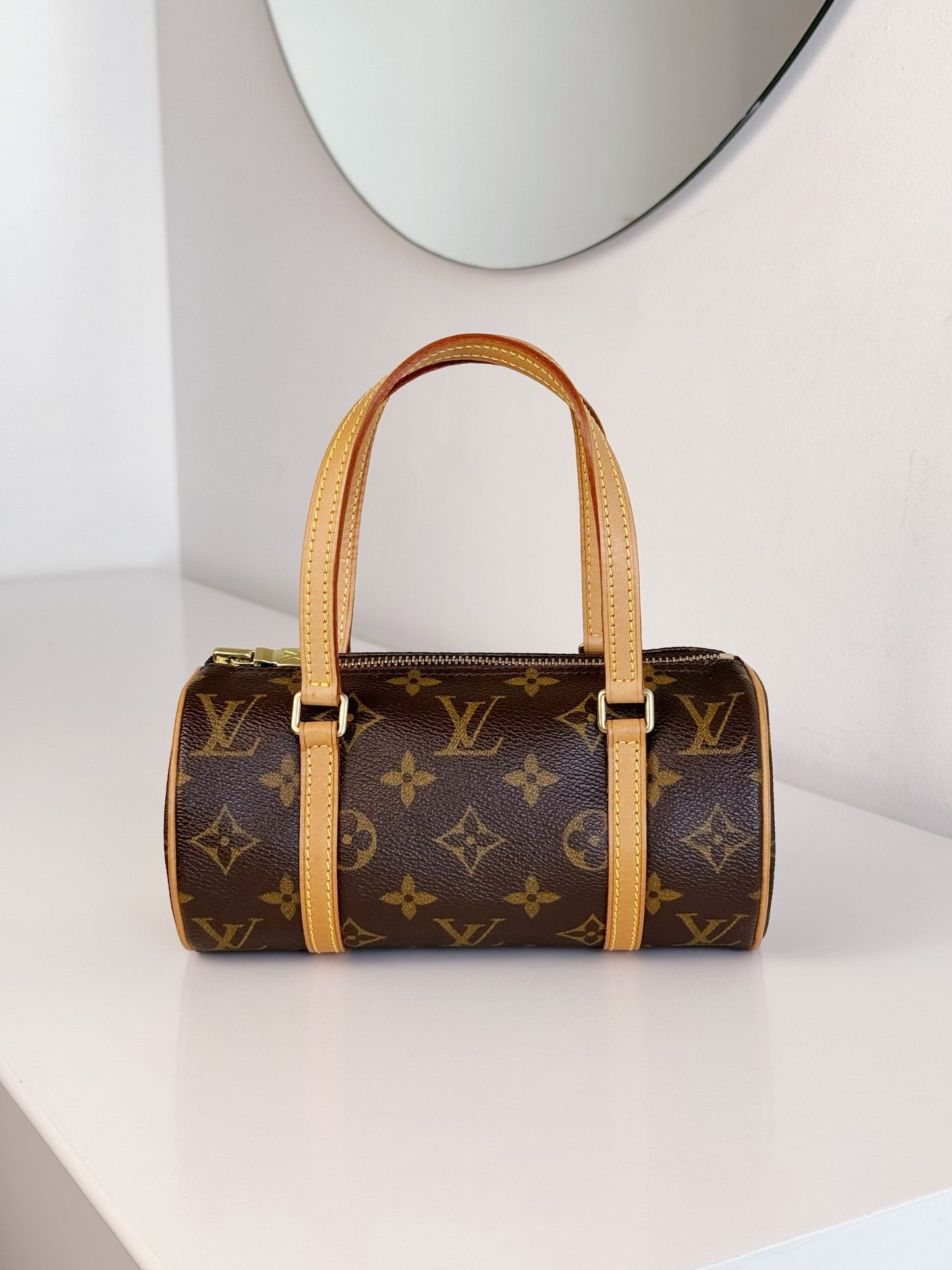 Louis Vuitton Vintage Papillon 19 Handbag Crossbody Bag