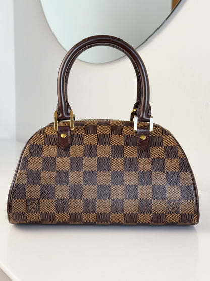 Louis Vuitton Vintage Damier Ribera Handbag Crossbody Bag