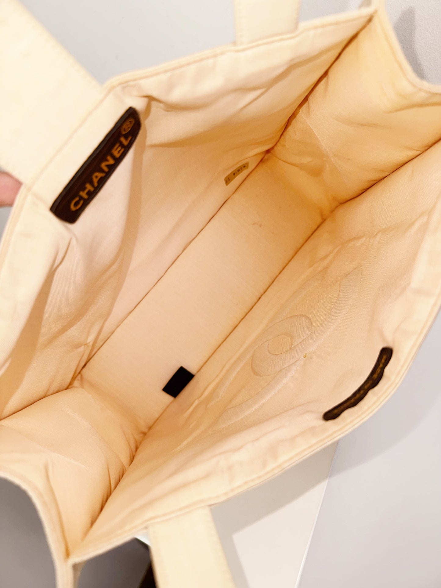 Chanel Vintage Coco Shoulder Tote Bag