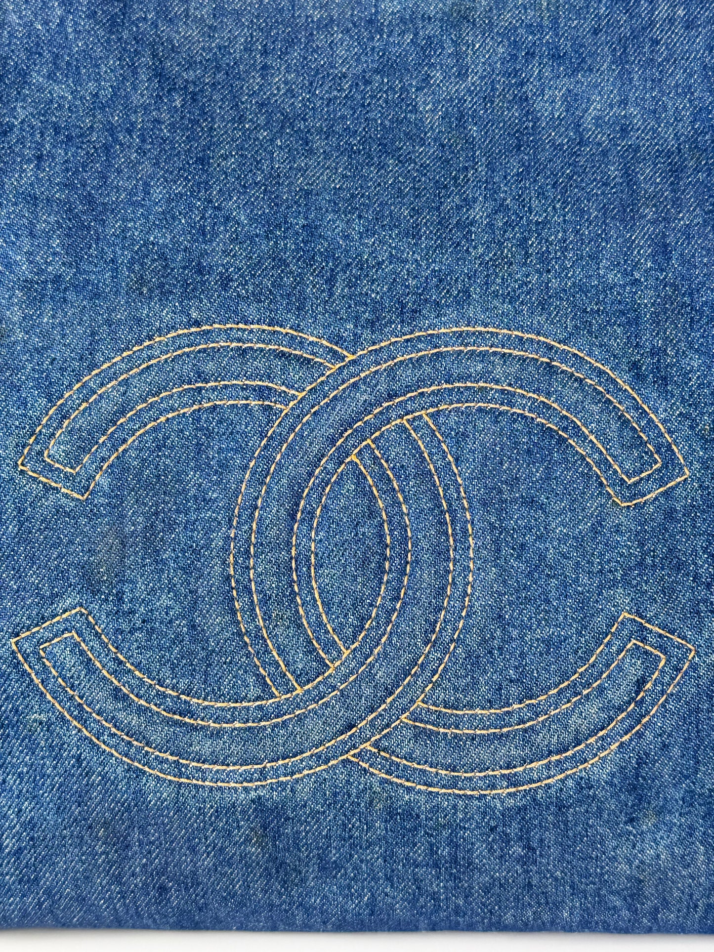 Chanel Vintage Denim Tote Bag