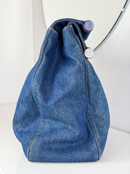 Chanel Vintage Denim Tote Bag