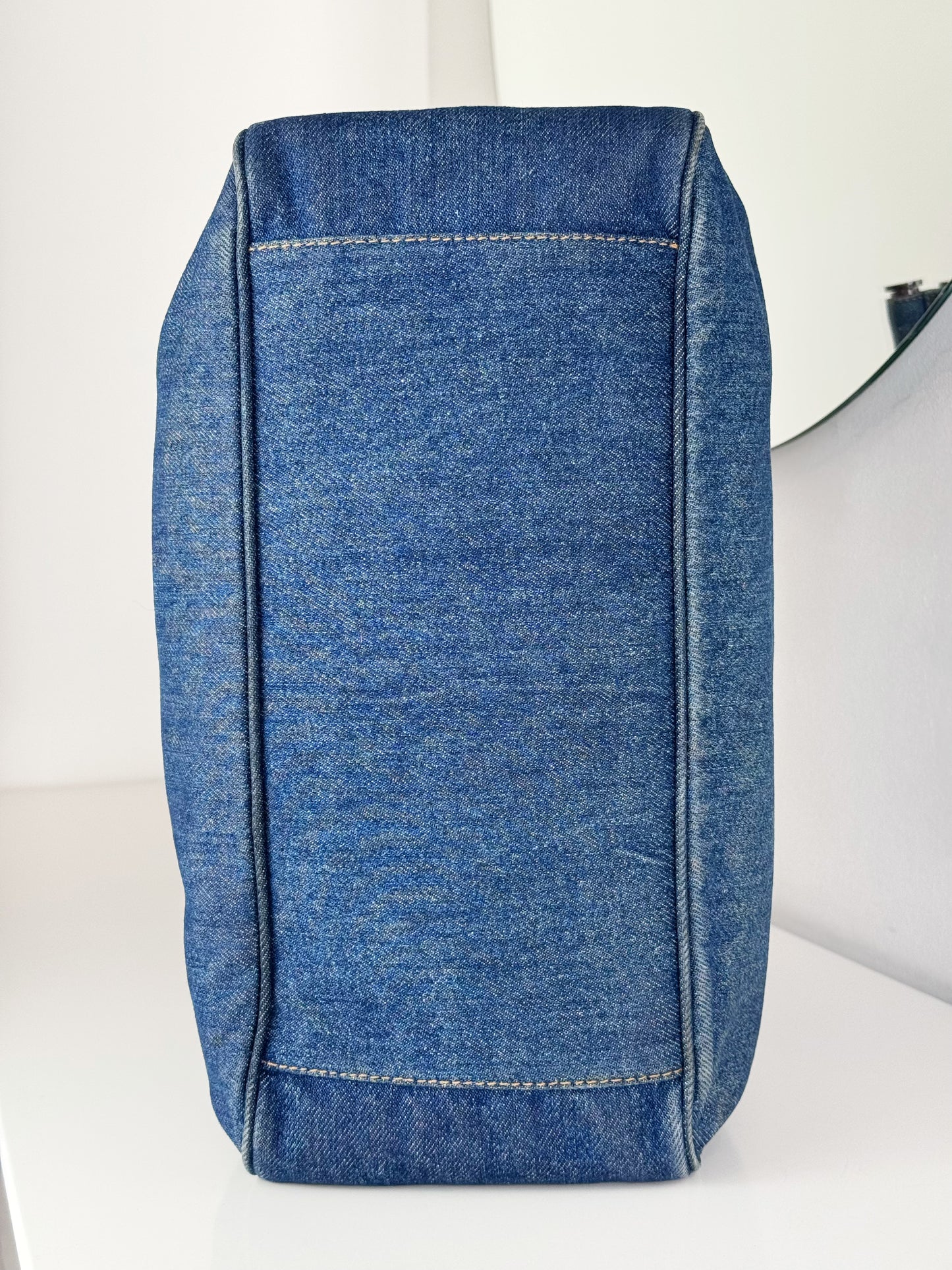 Chanel Vintage Denim Tote Bag