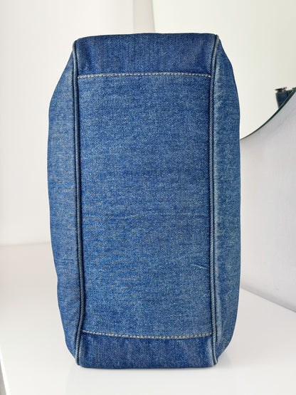 Chanel Vintage Denim Tote Bag