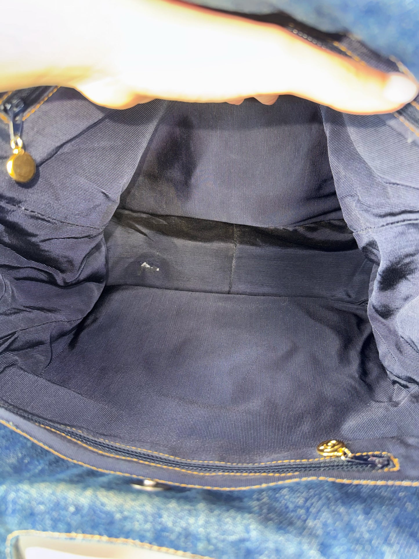 Chanel Vintage Denim Tote Bag