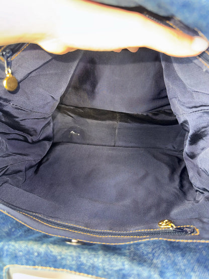 Chanel Vintage Denim Tote Bag