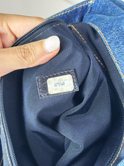 Chanel Vintage Denim Tote Bag