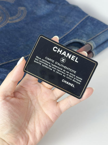 Chanel Vintage Denim Tote Bag