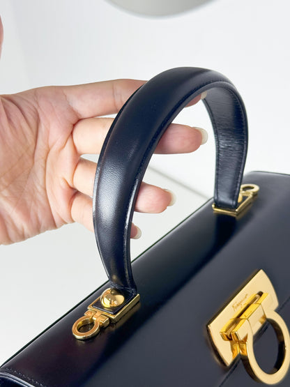 Salvatore Ferragamo Vintage Gancini Handbag Crossbody Bag