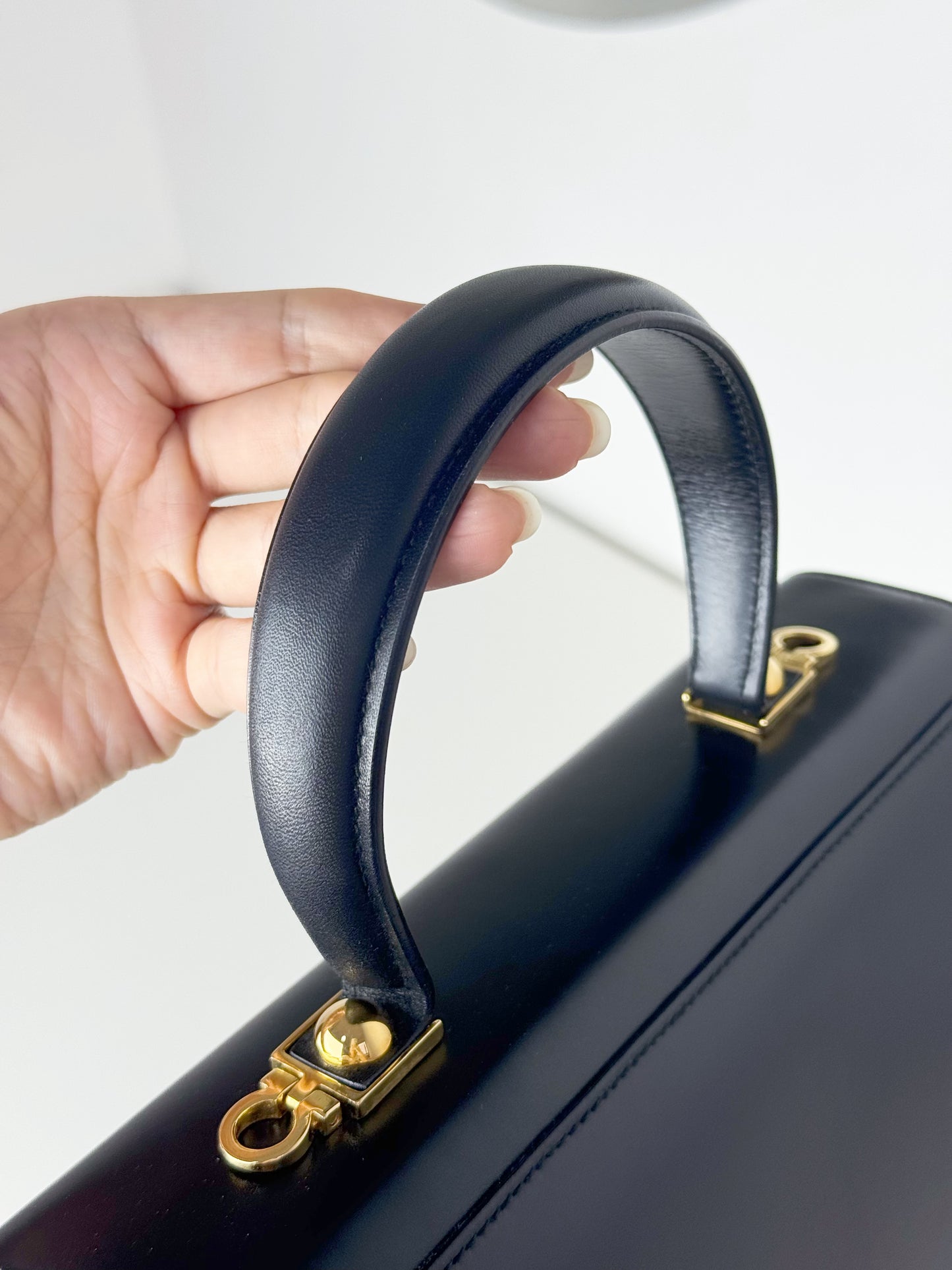 Salvatore Ferragamo Vintage Gancini Handbag Crossbody Bag