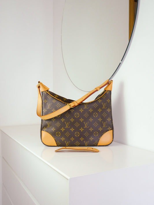 Louis Vuitton Vintage Boulogne Shoulder Crossbody Bag