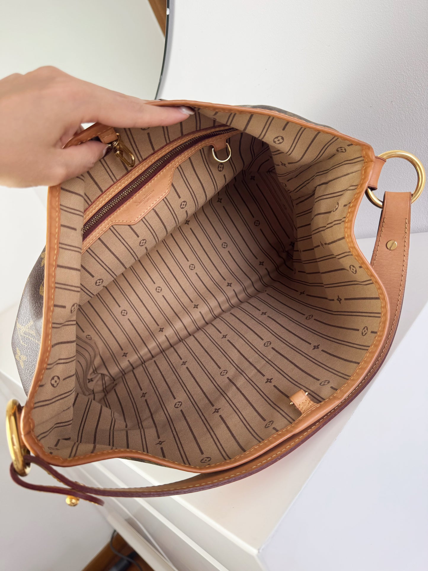 Louis Vuitton Vintage Delightful PM Tote Shoulder Bag