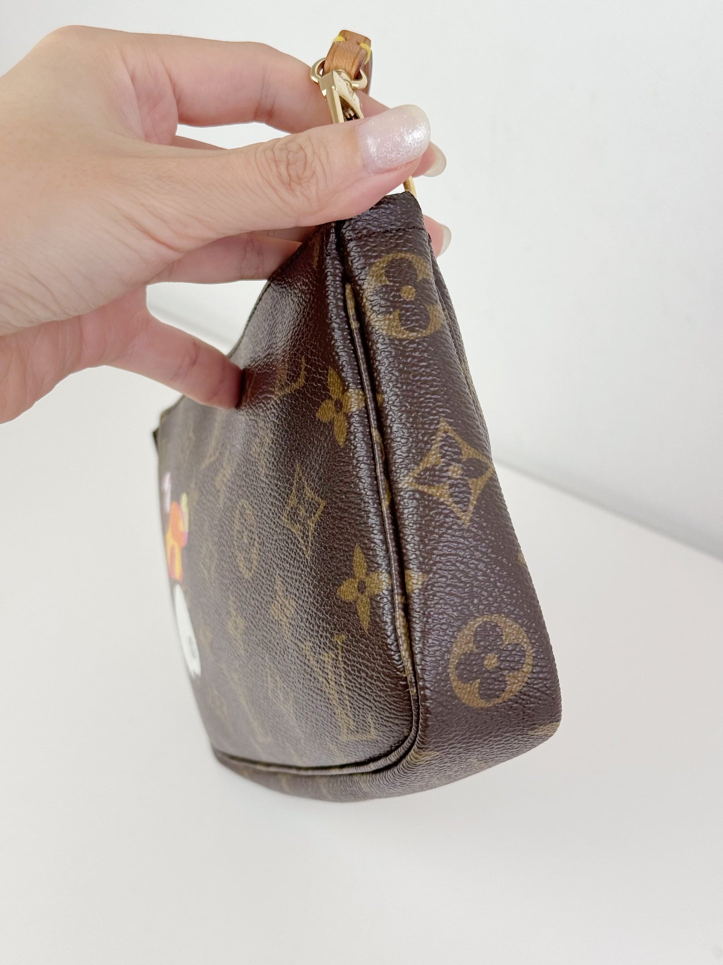 Louis Vuitton Takashi Murakami Panda Pochette Accessoires Shoulder Crossbody Bag