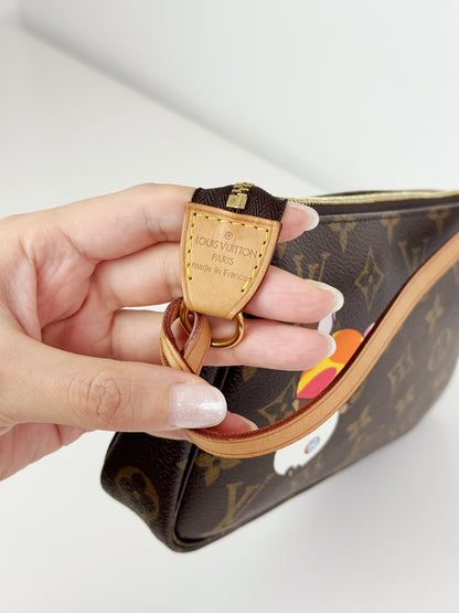 Louis Vuitton Takashi Murakami Panda Pochette Accessoires Shoulder Crossbody Bag