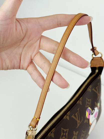 Louis Vuitton Takashi Murakami Panda Pochette Accessoires Shoulder Crossbody Bag