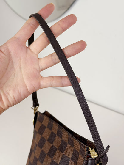 Louis Vuitton Vintage Damier Trousse Pochette Shoulder Crossbody Bag