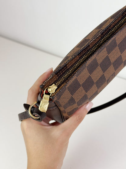 Louis Vuitton Vintage Damier Trousse Pochette Shoulder Crossbody Bag