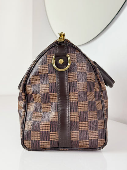 Louis Vuitton Vintage Damier Bandouliere Speedy 25 Handbag Crossbody Bag