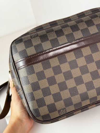 Louis Vuitton Vintage Damier Reporter Shoulder Crossbody Bag
