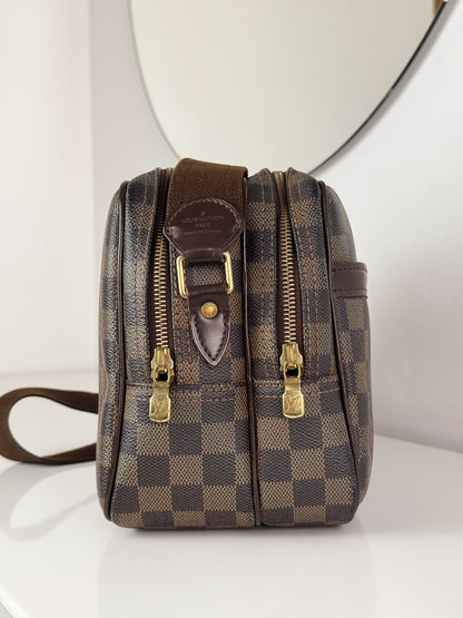 Louis Vuitton Vintage Damier Reporter Shoulder Crossbody Bag