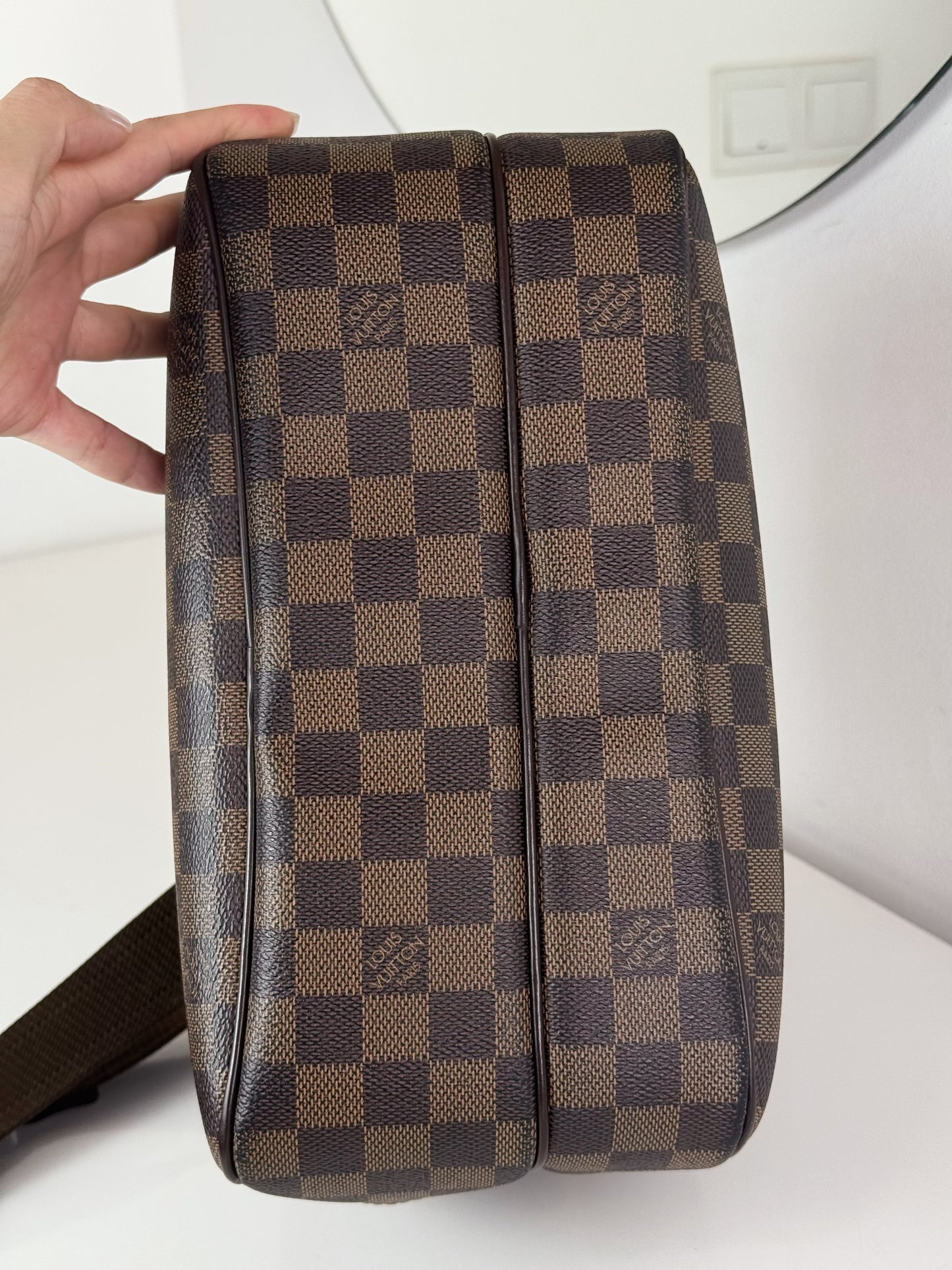 Louis Vuitton Vintage Damier Reporter Shoulder Crossbody Bag