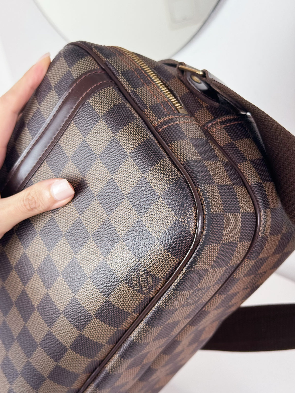 Louis Vuitton Vintage Damier Reporter Shoulder Crossbody Bag