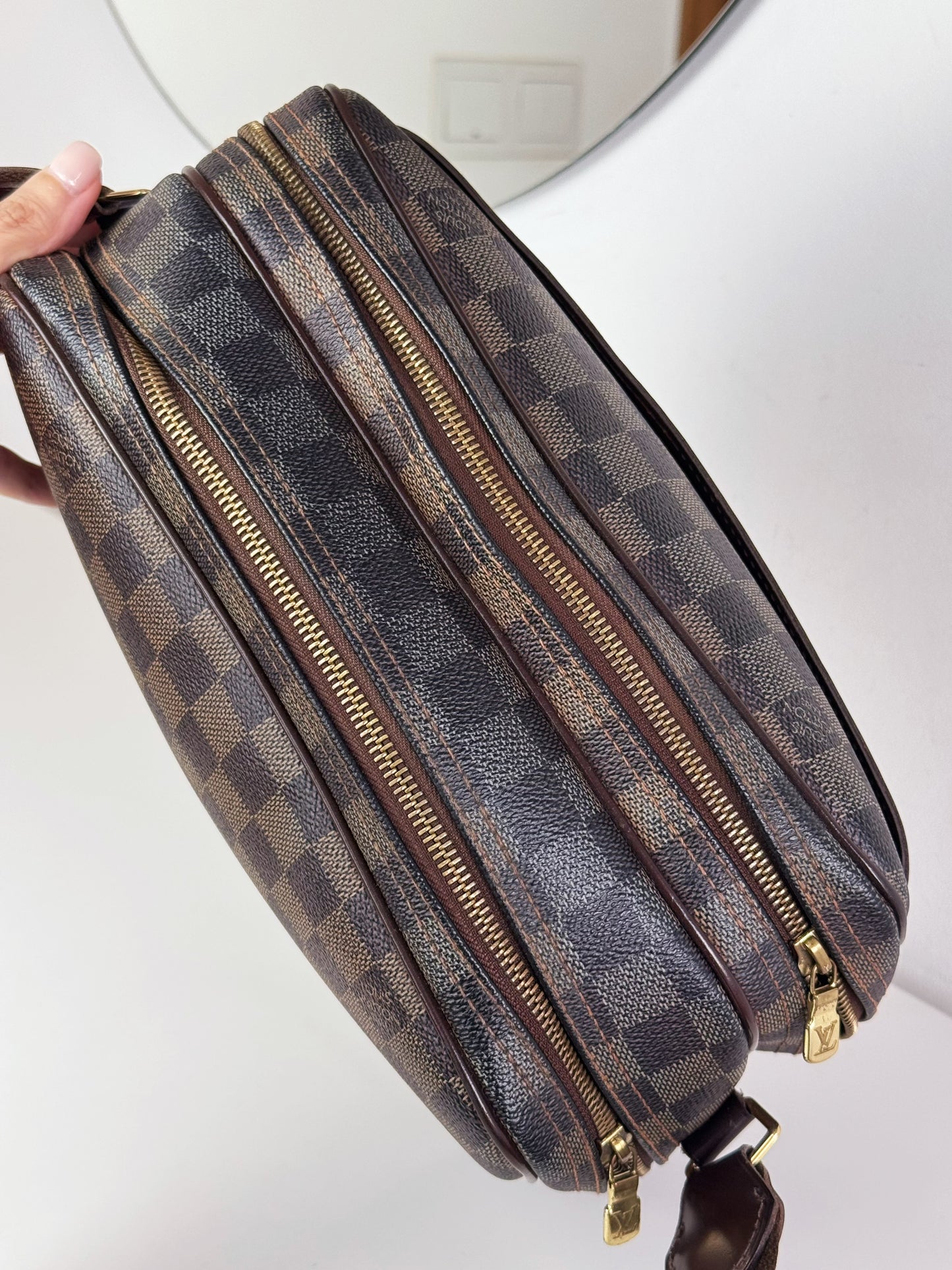 Louis Vuitton Vintage Damier Reporter Shoulder Crossbody Bag