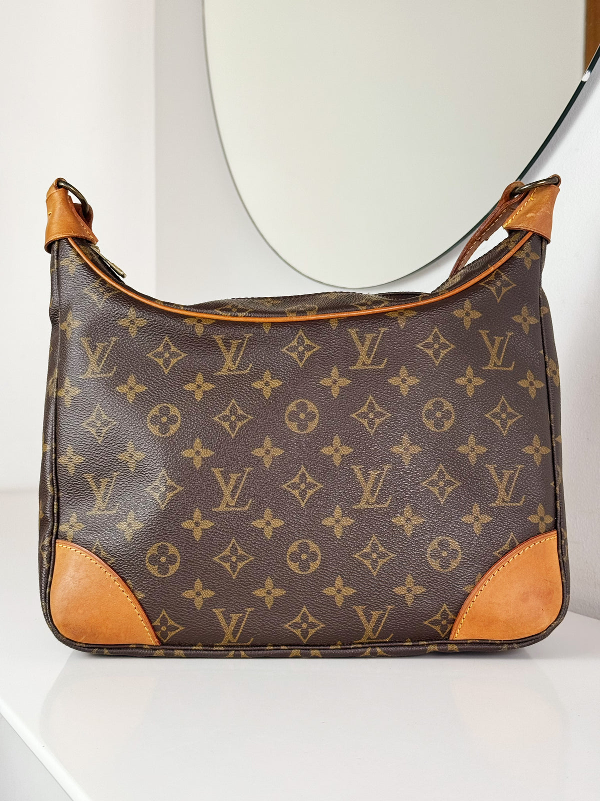 Louis Vuitton Vintage Boulogne Shoulder Crossbody Bag