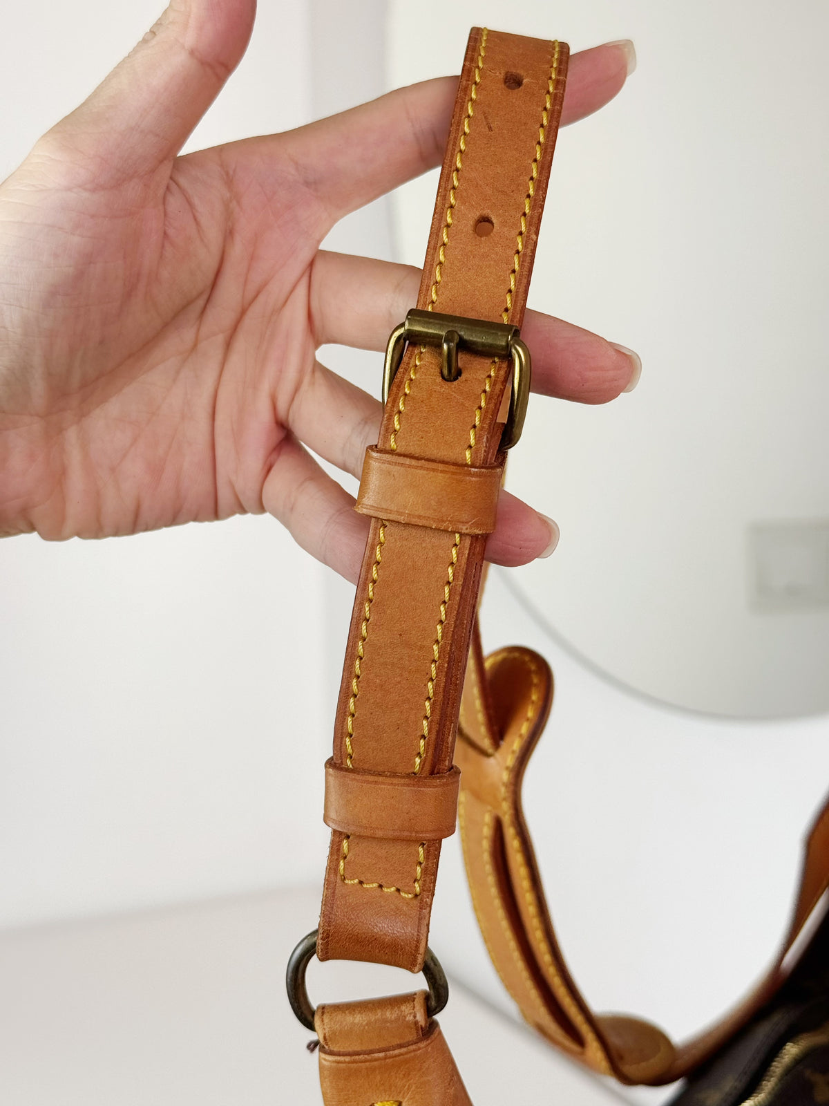 Louis Vuitton Vintage Boulogne Shoulder Crossbody Bag