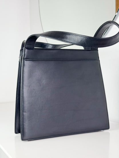 Chanel Vintage Lambskin Handbag Shoulder Bag