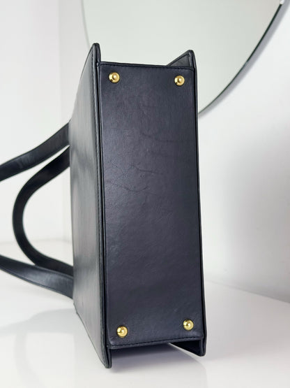 Chanel Vintage Lambskin Handbag Shoulder Bag