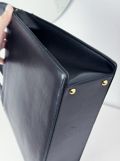 Chanel Vintage Lambskin Handbag Shoulder Bag