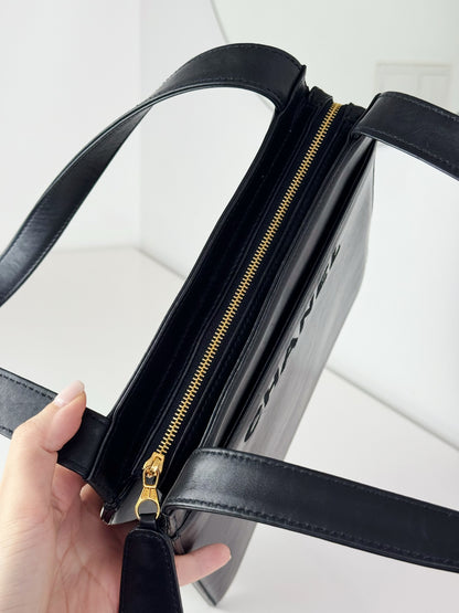 Chanel Vintage Lambskin Handbag Shoulder Bag