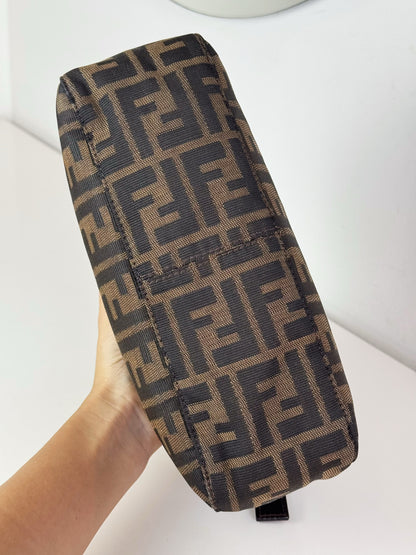 Fendi Vintage Zucca Baguette Shoulder Bag