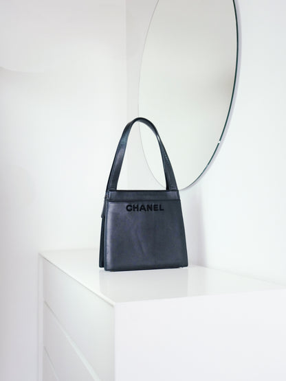 Chanel Vintage Lambskin Handbag Shoulder Bag