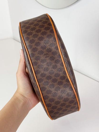Celine Vintage Macadam Ava Shoulder Bag