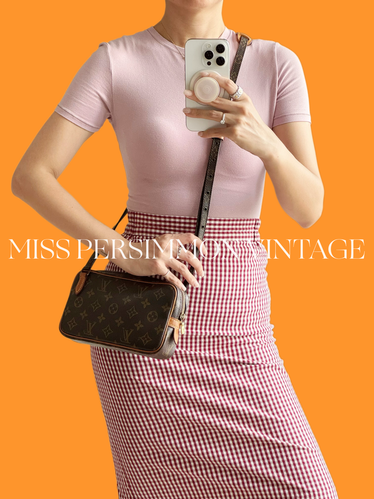 Louis Vuitton Vintage Marly Bandouliere Crossbody Bag